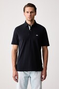 Armani Exchange polo tričko pánske bavlnené tmavomodré XM002966 AF13026