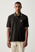 Armani Exchange polo męskie bawełniane brązowe XM002939 AF13026