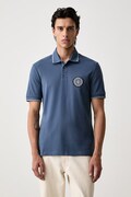Armani Exchange polo pánské bavlněné modré XM002921 AF13026