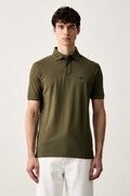 Emporio Armani polo męskie bawełniane zielone EM006625 AF12955