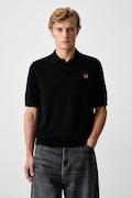 Fred Perry polo męskie bawełniane czarne K9725
