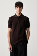 Fred Perry polo męskie bawełniane brązowe M6000