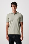 Fred Perry polo męskie bawełniane zielone M3600