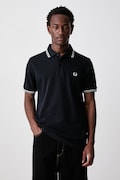 Fred Perry polo męskie bawełniane granatowe M3600