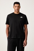 The North Face t-shirt ανδρικό βαμβακερό Relaxed μαύρο NF0A8H6AJK31