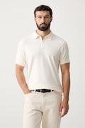 Barbour polo tričko pánske bavlnené Crakehall béžové MML1560