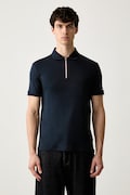Tommy Hilfiger polo tričko pánske bavlnené tmavomodré MW0MW43269