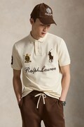 Polo Ralph Lauren πόλο ανδρικό βαμβακερό μπεζ 710B20009