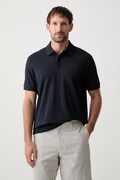 BOSS Green polo męskie bawełniane Paddy Structure granatowe 50565163