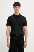 Calvin Klein polo męskie bawełniane czarne LV04LH204G