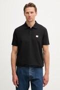 Calvin Klein Jeans polo tričko pánske s bavlnou čierne LV04RG217G