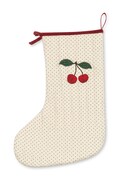 Konges Sløjd skarpeta świąteczna dziecięca bawełniana CHRISTMAS STOCKING beżowa KS107397