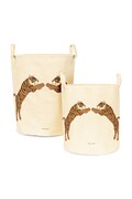 Konges Sløjd kosz na zabawki dziecięcy bawełniany TOY STORAGE BAGS beżowy KS105109