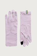 Smartwool rękawiczki damskie wełniane fioletowe SW018132R111