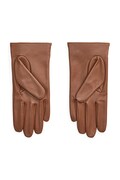 Lauren Ralph Lauren rękawiczki damskie z wełną pomarańczowe 454P23590