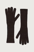 Max Mara rukavice kašmírové dámske hnedé 2624566012650