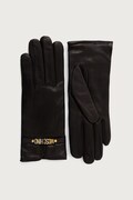 Moschino rękawiczki damskie skórzane czarne M3487 65481