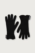 Moschino rękawiczki damskie z dodatkiem wełny czarne M3472 65472