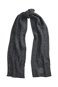 Lauren Ralph Lauren szalik damski z wełną szary 454P23550