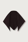 BOSS kratki šal za žene od vune Lancetta_scarf smeđi 50569774