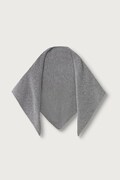 BOSS kratki šal za žene od vune Lancetta_scarf sivi 50569774