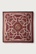 Guess eșarfă pentru femei burgundia AW5679 POL03