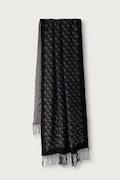 Guess szalik damski czarny AW5658 POL03