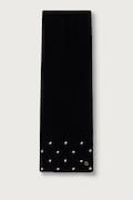 Guess szalik damski z wiskozy czarny AW5636 VIS03