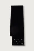 Guess szalik damski z wiskozy czarny AW5636 VIS03