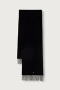 Tommy Hilfiger szalik damski wełniany czarny AW0AW19121