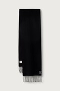 Calvin Klein sciarpa da donna in cashmere nera LV04F8121G