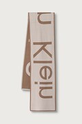 Calvin Klein szalik damski z bawełną beżowy LV04F8108G