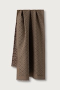 Twinset szalik damski brązowy 262TA4300