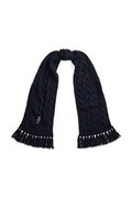 Polo Ralph Lauren szalik damski z wełną granatowy 455P18119