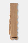 Moschino szalik damski z wełną brązowy M3471 30853