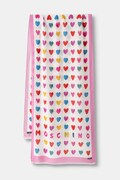 Moschino szal damski z dodatkiem kaszmiru różowy M3457 3314