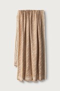 Just Cavalli szal damski z wiskozy beżowy 81QA2H03 ZG449