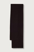 BOSS Orange szalik męski z wełną Foxon_Scarf brązowy 50569492