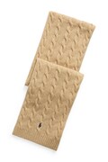 Polo Ralph Lauren szalik męski wełniany brązowy 710B23669