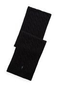 Polo Ralph Lauren szalik męski wełniany czarny 710B23669