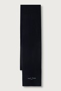 Fred Perry szalik z bawełną granatowy C3301