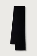 EA7 Emporio Armani szalik z wełną czarny AF29587.7X000311