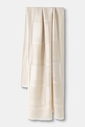 Moschino szalik z wełną beżowy M3454 30848