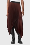 AllSaints πλισέ φούστα ELISA μπορντό απλή W003RF