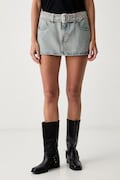 Levi's sukně džínová BELTED MINI modrá hladká 0089R