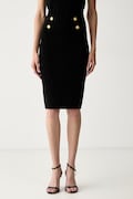 Marciano by Guess спідниця-олівець з віскозою YAMNA чорна G6YD07 Z1013