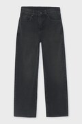 Mayoral rifle wide leg detské denim wide fit čierne 7515