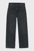 Mayoral rifle wide leg detské denim wide fit čierne 7515