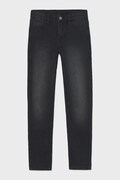 Mayoral straight traperice za djecu soft denim crne 7509