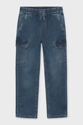 Mayoral traperice za djecu soft denim jogger plave 7506